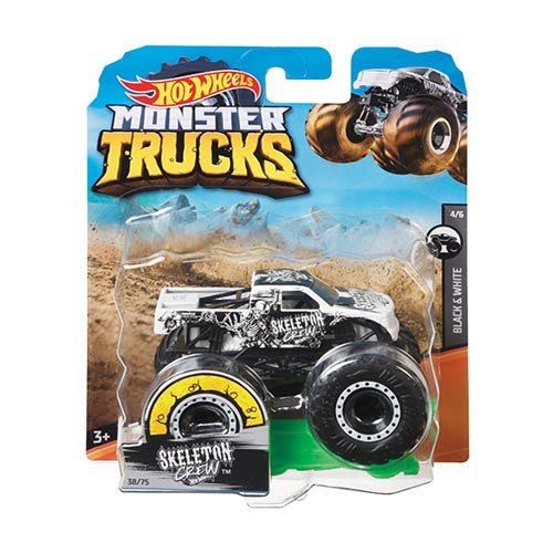 Mattel Hot Wheels Monster Trucks 1 To 64 Assorted