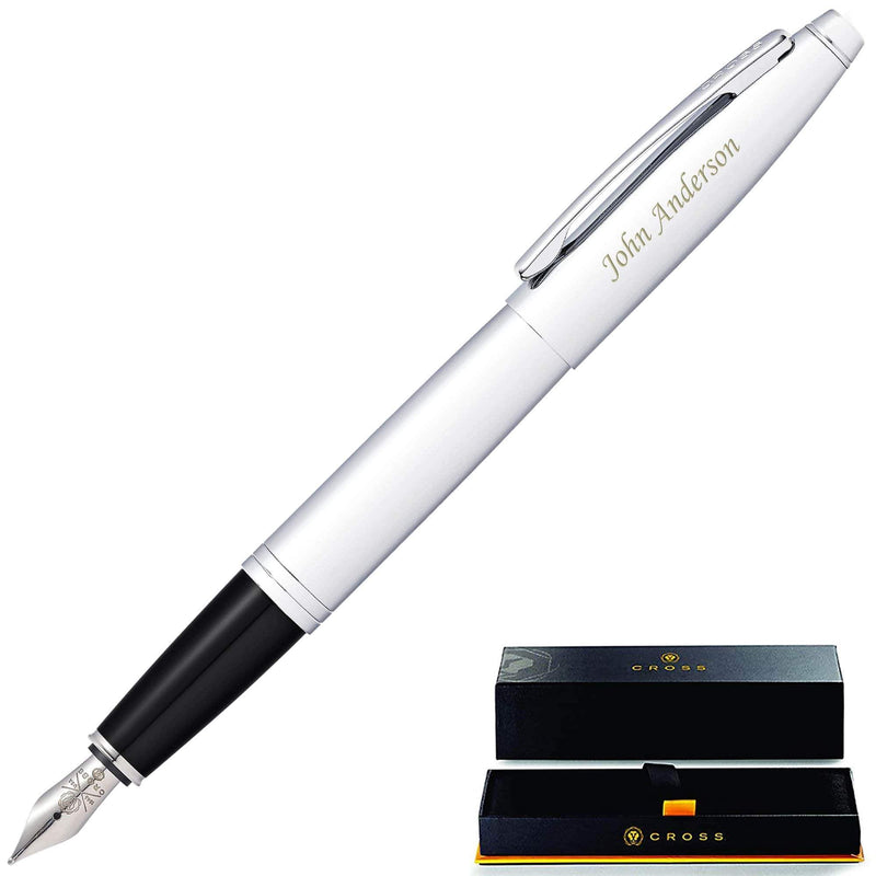 Cross Calais Fountain Pen-Schr-Ms-Bxd