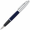 Cross Calais Fountain Pen-Chr/Lblu-Ms-Bxd